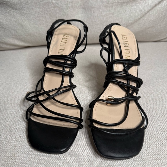 AZALEA WANG “Take The Leap With Me” Stiletto Sandals – White (Size 7.5) - Picture 2 of 6